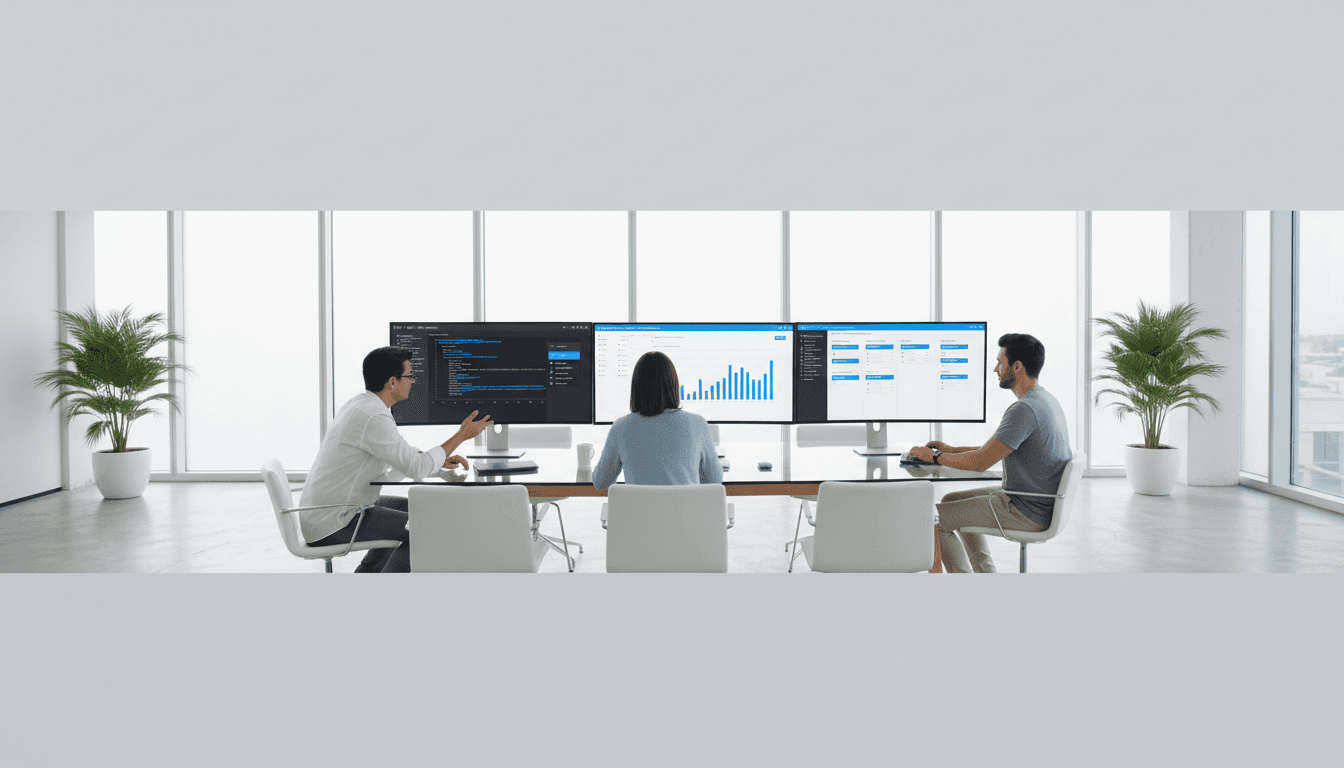 IT-Herdarna team working with clients